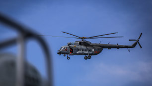 Lietuvos kariuomenės Karinių oro pajėgų sraigtasparnis Mi-8T