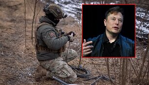 Ukrainos karys, Elonas Muskas