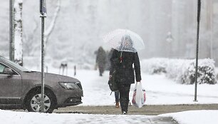 Žiema spardosi &ndash; pirmąją kovo savaitę prisnigo