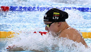 Rūta Meilutytė triumfavo 50 m krūtine finale.