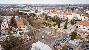 Intensyvūs darbai prasidės nuo įvažiavimo į Kauno klinikų teritoriją pro Akušerijos korpuso vartus iki viešojo transporto žiedinės sankryžos