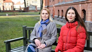 KU mokslininkės Tatjana Paulauskienė ir Marija Kataržytė