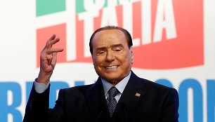 Buvęs Italijos ministras pirmininkas Silvio Berlusconi 