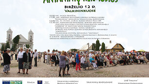 Valkininkuose įvyks &bdquo;Antaninės 2016&ldquo;