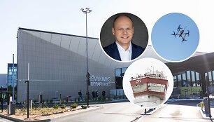 Vilniaus oro uostas, Vidas Kaupelis, asociatyvi drono nuotr. ir skrydžių bok&scaron;tas