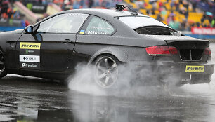 Lietuvių pasirodymas Baltarusijos drifto čempionate