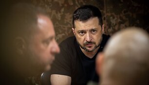 Volodymyras Zelenskis / Presidential Office of Ukraine / picture alliance / SvenSimon-ThePresidentialOfficeU