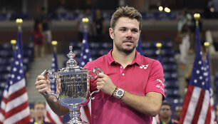 &bdquo;US Open&ldquo; finalas: Stanas Wawrinka &ndash; Novakas Džokovičius