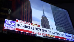 Žemės drebėjimas Niujorke