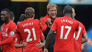 &bdquo;Chelsea&ldquo; &ndash; &bdquo;Liverpool&ldquo; rungtynių akimirka