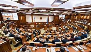 Moldovos parlamentas / Vadim Denisov / ZUMAPRESS.com