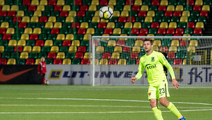Futbolo rungtynės tarp "Žalgirio"  ir "Trakų".