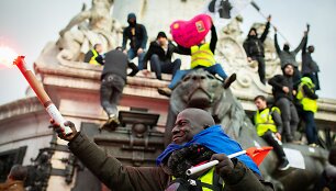 Protestas Paryžiuje