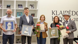 Klaipėdos knygos rinkimai pasibaigė laureatų apdovanojimais