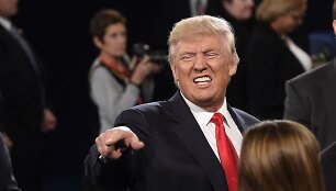 Donaldo Trumpo ir Hillary Clinton antrieji debatai