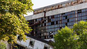 Panevėžio autokompresorių gamyklos teritorijoje