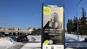 Europos jaunimo sostinės reklama Klaipėdoje