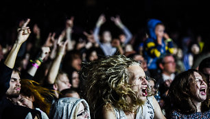 Festivalio „Roko naktys“ akimirka