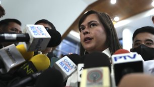 Filipinų viceprezidentė Sara Duterte