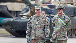 Lietuvoje tarnybą pradeda nauja JAV karių rotacija