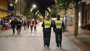 Policijos reidas šventės „Šiaulių naktys“ metu