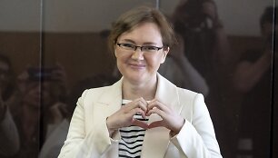 Opozicionieriaus Aleksejaus Navalno bendražygė Lilija Čany&scaron;eva