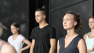 Anželikos Cholinos spektaklio &bdquo;Otelas&ldquo; repeticija