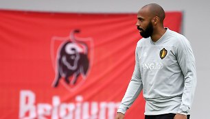 Thierry Henry yra Belgijos rinktinės trenerių štabe