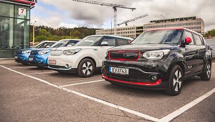 &bdquo;Auto Bild Lietuva&ldquo; surengtos elektromobilių lenktynės