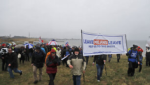 &bdquo;Leave Means Leave&ldquo; žygis