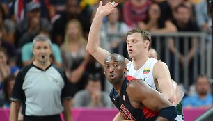 Kobe Bryantas ir Martynas Pocius
