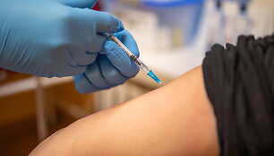 Vilniaus miesto klinikinės ligoninės medikų vakcinacija nuo COVID-19
