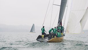 Įspūdingi kadrai i&scaron; Lietuvos buriavimo rinktinės SSL Gold Cup varžybinės treniruočių stovyklos