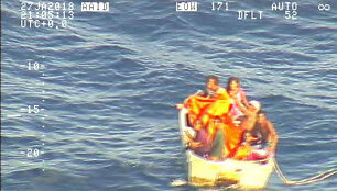 I&scaron; nuskendusio kelto &bdquo;MV Butiraoi&ldquo; i&scaron;sigelbėję žmonės