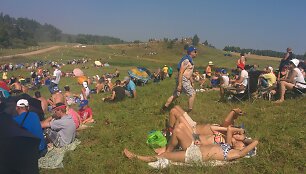 &bdquo;300 lakes rally&ldquo; žiūrovai prie &bdquo;Valvoline Big Jump&ldquo;