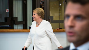 Angela Merkel, Emmanuelis Macronas