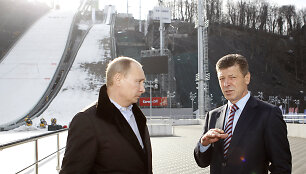 Vladimiras Putinas ir Dmitrijus Kozakas, 2013 metais