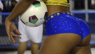 Brazilija ruo&scaron;iasi Rio de Žaneiro karnavalui 