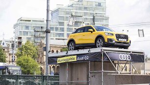 Vilniuje pristatyti naujieji &bdquo;Audi A5&ldquo; ir Q2 automobiliai 