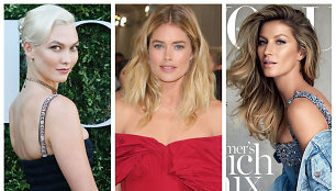 Iš kairės: Karlie Kloss, Doutzen Kroes, Gisele Bündchen 