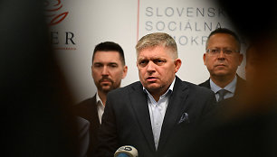 Slovakijos ministras pirmininkas Robertas Fico