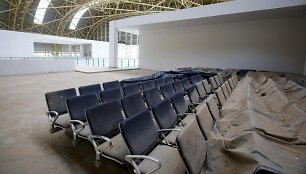Nė vieno keleivio per 2,5 metų nematęs naujas oro uostas Indijoje