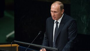 Vladimiras Putinas Jungtinių Tautų tribūnoje
