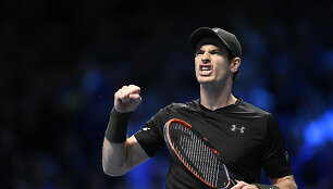 Andy Murray prie&scaron; Kei Nishikorį