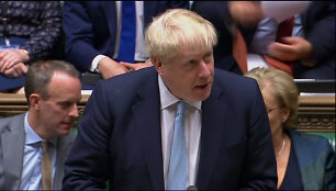 Borisas Johnsonas JK parlamente