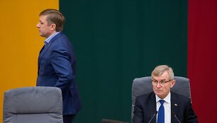 Ramūnas Karbauskis ir Viktoras Pranckietis