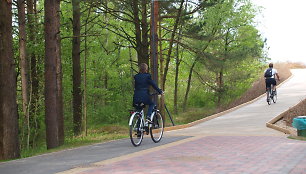 Palangos „Lino“ takas skirtas pėstiesiems, draugiškiems dviratininkams ir neįgaliesiems