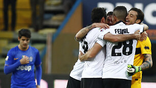 &bdquo;Parma&ldquo; futbolininkų triumfas