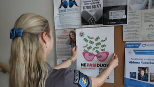 Kauno apskrities policijos akcija &bdquo;NE(pasi)DUOK&ldquo; &ndash; nepasiduok iliuzijai ir neduok sukčiams