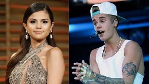 Selena Gomez ir Justinas Bieberis